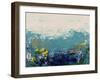 Blue Lake 3-Hilary Winfield-Framed Giclee Print