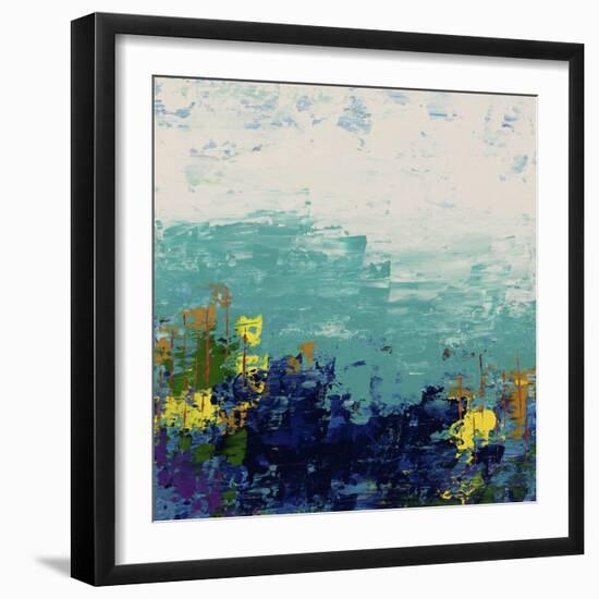 Blue Lake 4-Hilary Winfield-Framed Giclee Print