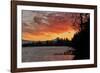 Blue Lake and Mt Hood at Sunrise, Oregon, USA-Jaynes Gallery-Framed Photographic Print