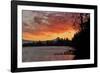 Blue Lake and Mt Hood at Sunrise, Oregon, USA-Jaynes Gallery-Framed Photographic Print