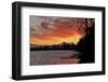 Blue Lake and Mt Hood at Sunrise, Oregon, USA-Jaynes Gallery-Framed Photographic Print