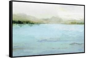 Blue Lake-Isabelle Z-Framed Stretched Canvas