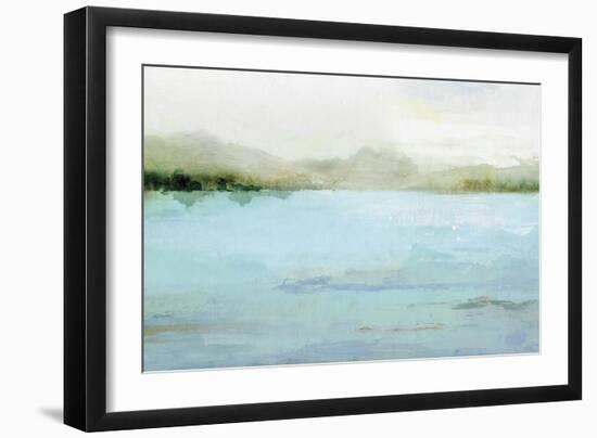 Blue Lake-Isabelle Z-Framed Art Print