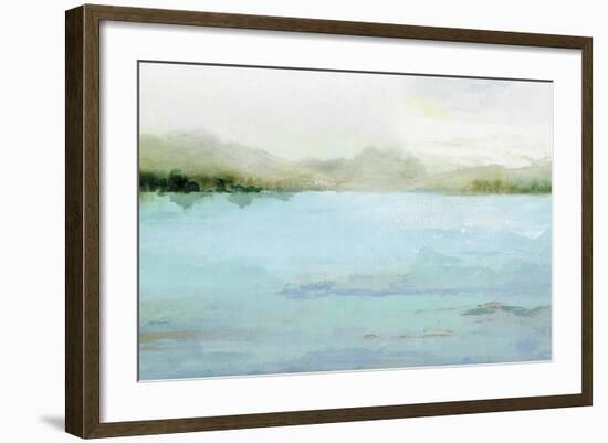 Blue Lake-Isabelle Z-Framed Art Print