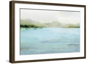 Blue Lake-Isabelle Z-Framed Art Print