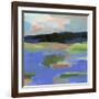 Blue Landing I-Annie Warren-Framed Premium Giclee Print