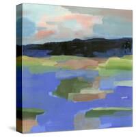 Blue Landing I-Annie Warren-Stretched Canvas