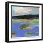 Blue Landing I-Annie Warren-Framed Art Print