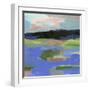 Blue Landing I-Annie Warren-Framed Art Print