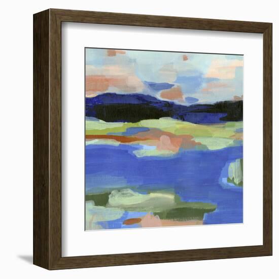 Blue Landing II-Annie Warren-Framed Art Print