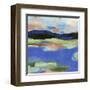 Blue Landing II-Annie Warren-Framed Art Print