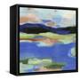 Blue Landing II-Annie Warren-Framed Stretched Canvas