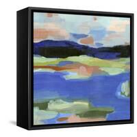 Blue Landing II-Annie Warren-Framed Stretched Canvas