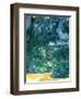 Blue Landscape, Between 1904 and 1906-Paul Cézanne-Framed Giclee Print