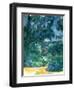 Blue Landscape, Between 1904 and 1906-Paul Cézanne-Framed Giclee Print