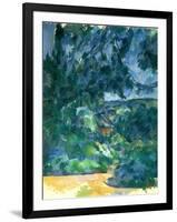 Blue Landscape, Between 1904 and 1906-Paul Cézanne-Framed Giclee Print