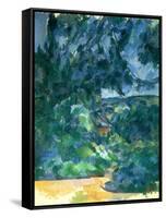 Blue Landscape, Between 1904 and 1906-Paul Cézanne-Framed Stretched Canvas