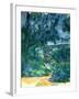 Blue Landscape, Between 1904 and 1906-Paul Cézanne-Framed Giclee Print