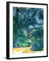 Blue Landscape, Between 1904 and 1906-Paul Cézanne-Framed Giclee Print