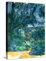 Blue Landscape, Between 1904 and 1906-Paul Cézanne-Stretched Canvas