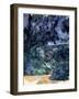 Blue Landscape, C1903-Paul Cézanne-Framed Giclee Print