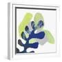 Blue Leaf I-PI Studio-Framed Art Print