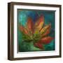 Blue Leaf I-Patricia Pinto-Framed Art Print