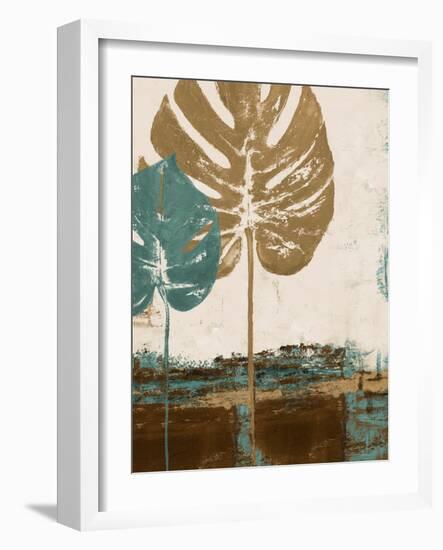 Blue Leaves II-Patricia Pinto-Framed Art Print