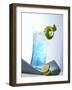 "Blue Light" (Cocktail)-Klaus Arras-Framed Premium Photographic Print