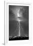 Blue Lightning BW-Douglas Taylor-Framed Photo