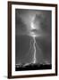 Blue Lightning BW-Douglas Taylor-Framed Photo