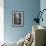 Blue Lightning BW-Douglas Taylor-Framed Photo displayed on a wall
