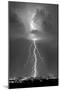 Blue Lightning BW-Douglas Taylor-Mounted Photo