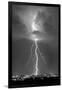 Blue Lightning BW-Douglas Taylor-Framed Photo