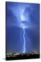 Blue Lightning-Douglas Taylor-Stretched Canvas