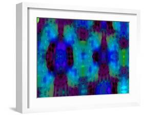 Blue Lights-Ruth Palmer-Framed Art Print