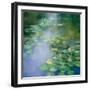 Blue Lily II-Julia Purinton-Framed Art Print