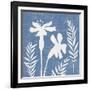 Blue Linen II-Megan Meagher-Framed Art Print