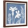 Blue Linen II-Megan Meagher-Framed Art Print