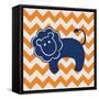 Blue Lion-N. Harbick-Framed Stretched Canvas