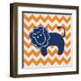 Blue Lion-N. Harbick-Framed Art Print