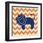 Blue Lion-N. Harbick-Framed Art Print
