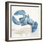 Blue Lobester I-Jacob Q-Framed Art Print