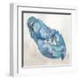 Blue Lobester II-Jacob Q-Framed Art Print