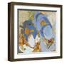 Blue Lobsters-Erin McGee Ferrell-Framed Art Print