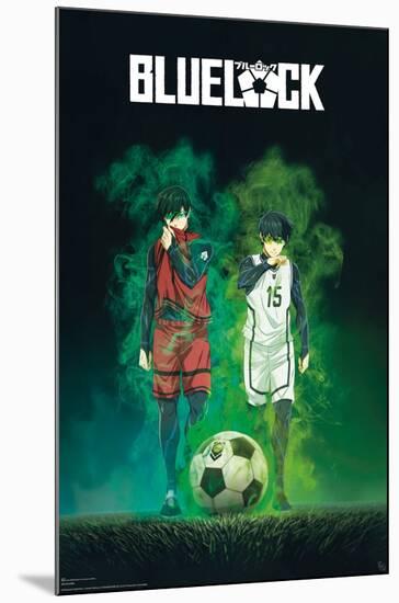 Blue Lock - Isagi v Rin-Trends International-Mounted Poster