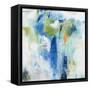Blue Logic-Jill Martin-Framed Stretched Canvas