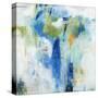 Blue Logic-Jill Martin-Stretched Canvas