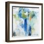 Blue Logic-Jill Martin-Framed Art Print