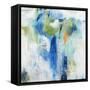 Blue Logic-Jill Martin-Framed Stretched Canvas